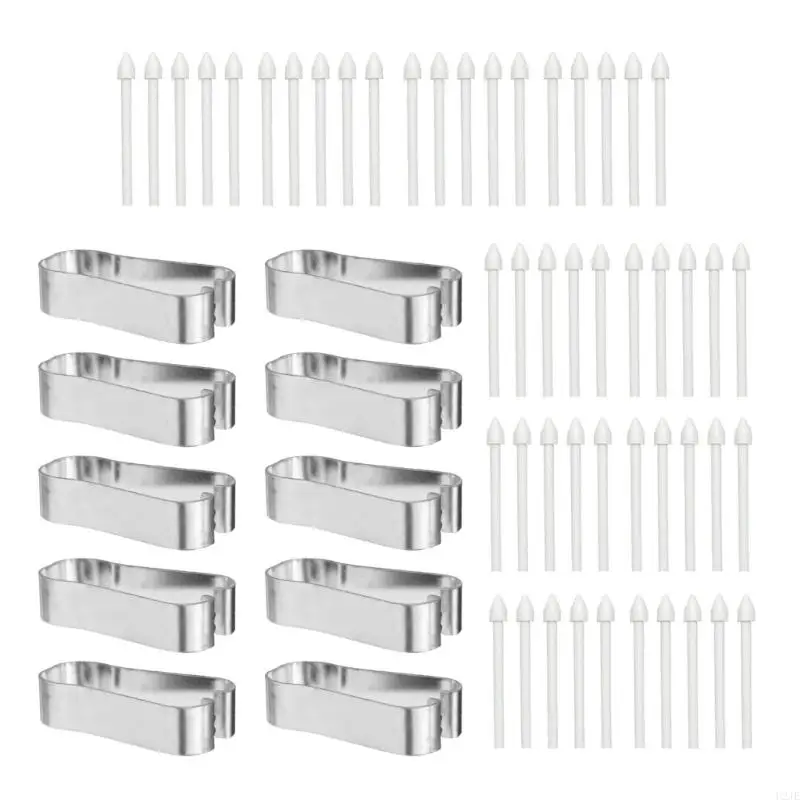 U2JE 25Pcs/50pcs Pen Nibs for Tab S7+ S23 NOTE10 20 Pen Tip with Removal Tweezer Easy Installation