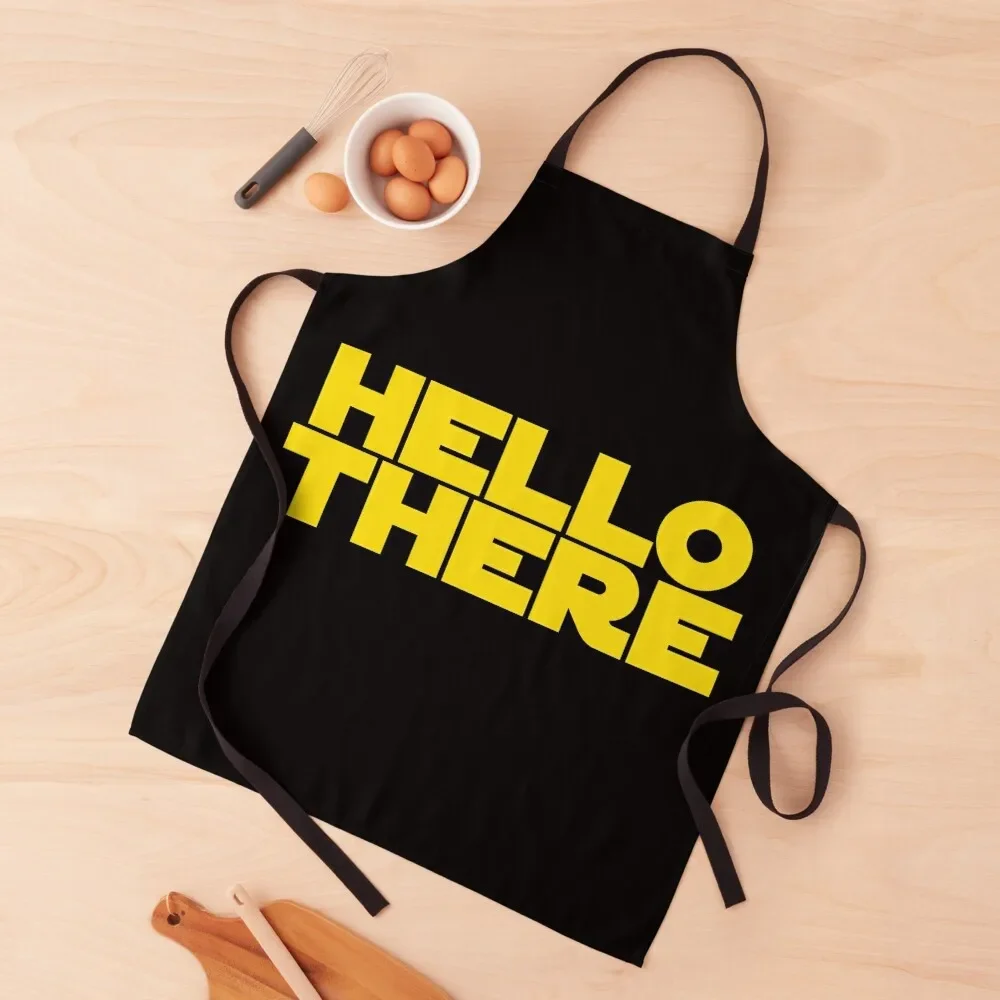 Hello There Apron Home Supplies christmas decoration Kitchen Tools Accessories Apron