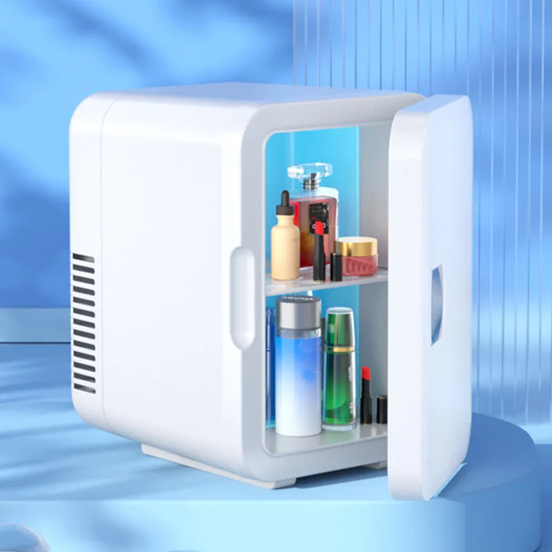 ​​2025 New 4L Portable Car Mini Fridge - Customizable Display 12V Beauty Refrigerator for Makeup, Skincare & Cosmetics