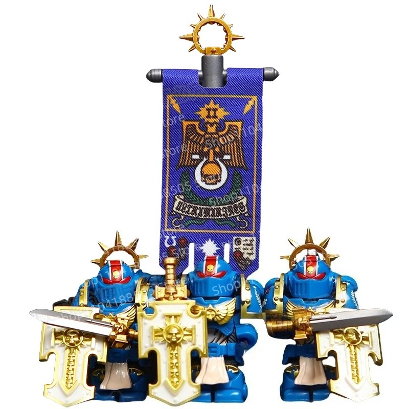 MOC サードパーティ騎士 40 戦士軍団剣ガード退役軍人ダークアーミー人形玩具玩具ギフト装飾品