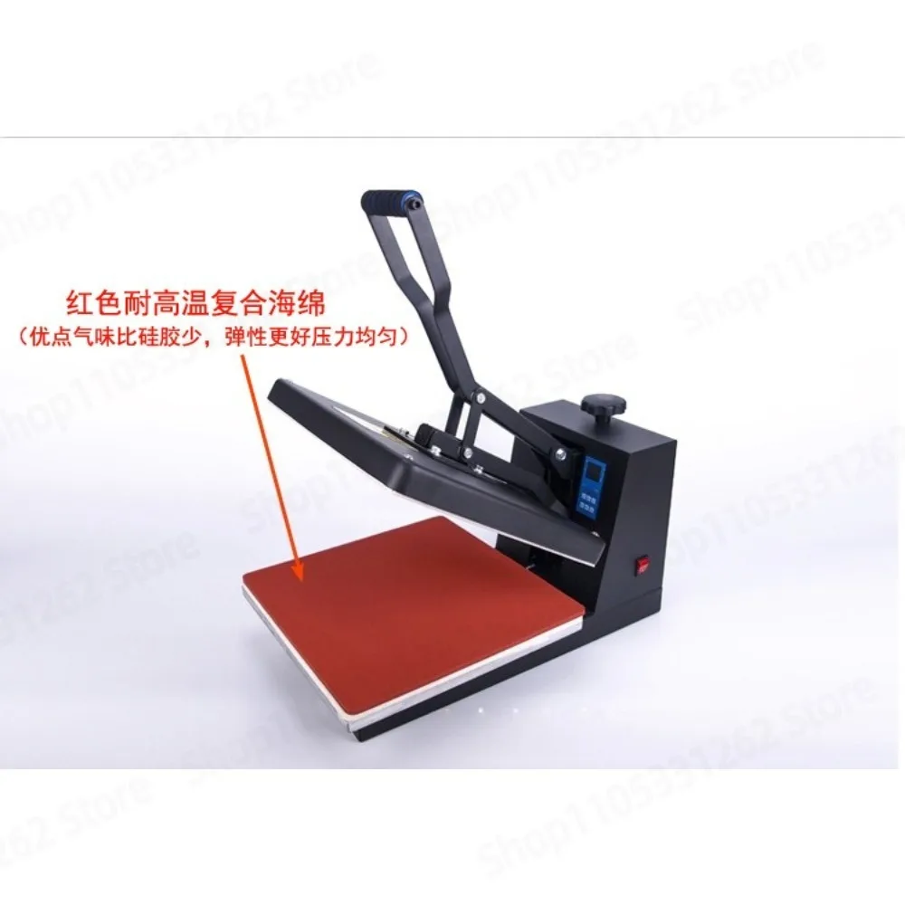 High Pressure Flat Heat Press 38*38CM Heat Transfer Printing Machine For Fabric Sublimation
