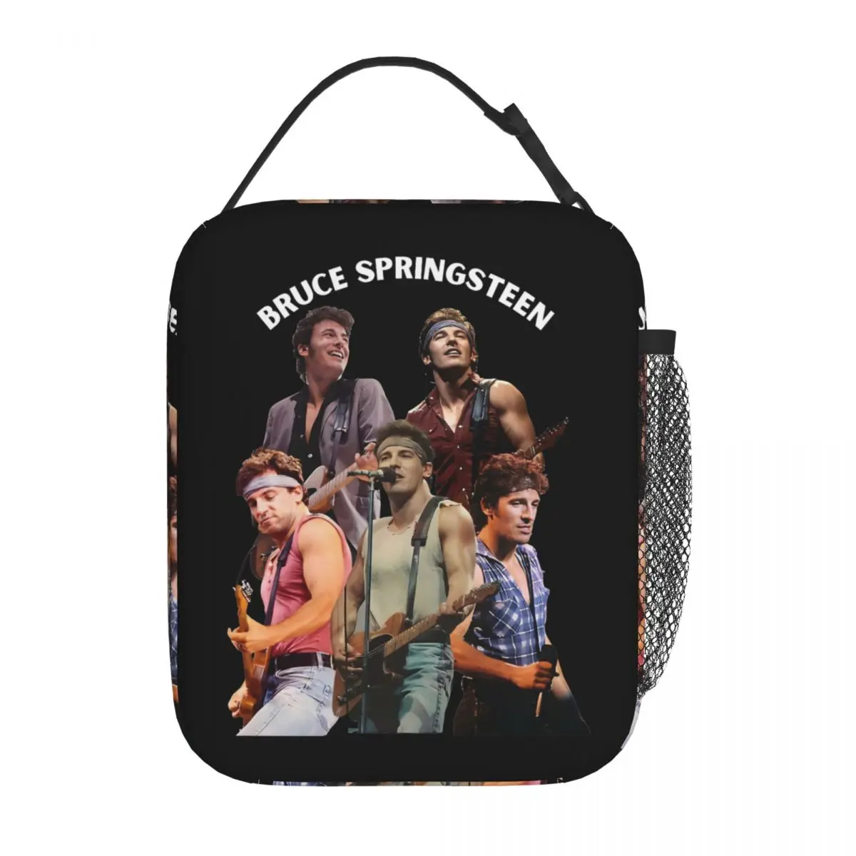 Bruce Springsteens The Boss Rock Music Insulated Lunch Bags Storage Food Box Portable Cooler Thermal Lunch Box For Work