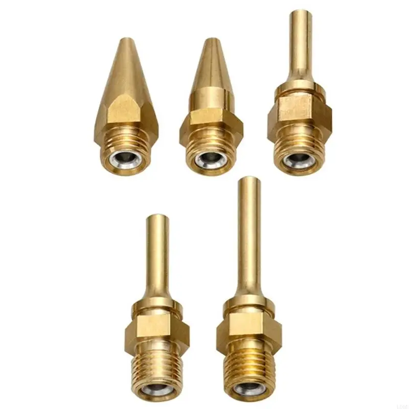  Melt Guns Nozzle Spring Loaded Steel Ball Design For Clean Leakproof Application