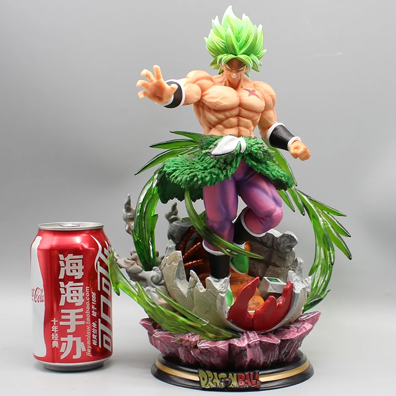 Anime Dragon Ball Figures GK Broli Action Figures Broly Tenth Bullet Tyrannosaurus Rex 29cm PVC Statue Collection Model Toys