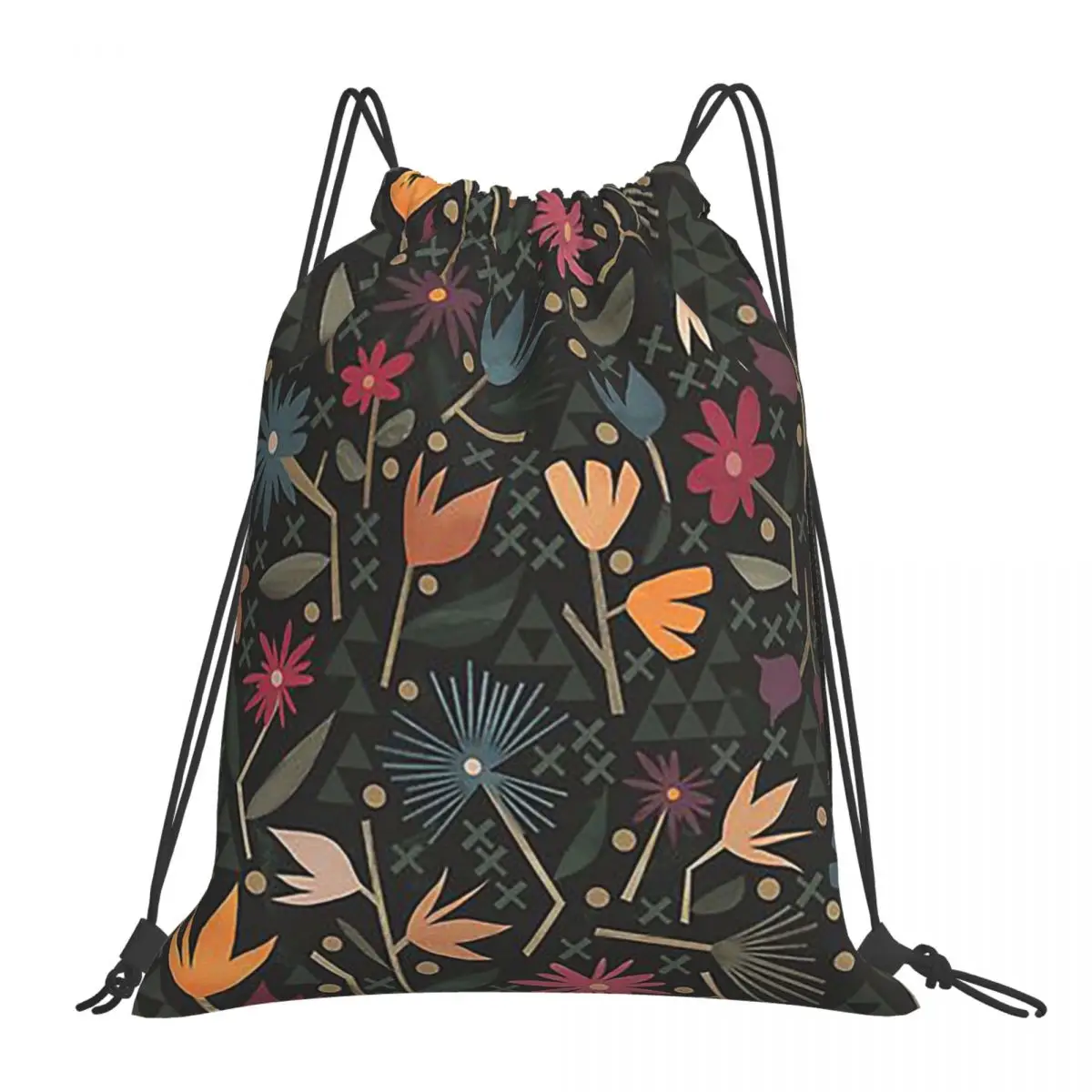 American Prairie Backpacks Casual Portable Drawstring Bags Storage Bag Book Bags For Travel Students