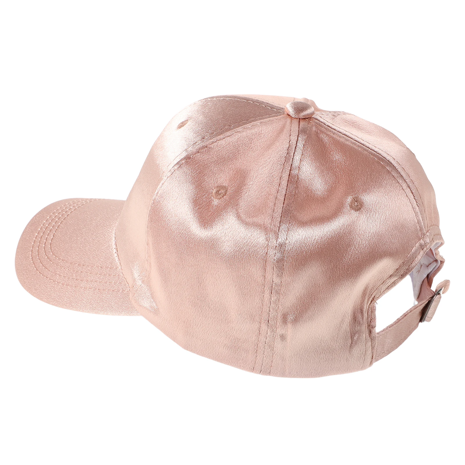 

Solid Color Satin Baseball Cap Polyester Youth Hat Korean Version Men Women Sun Protection Outdoor Travel Sports Fashion