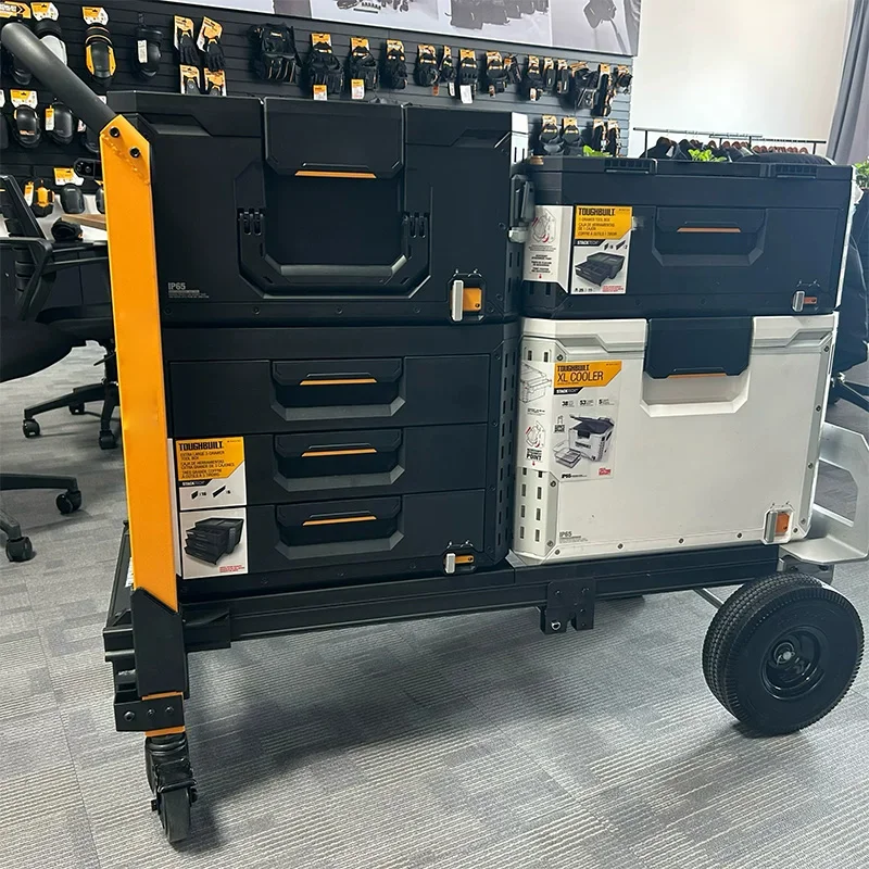 2-in-1 Stackable Hand Truck, Heavy-Duty Multipurpose Hand Truck, Warehouse Logistics and Cargo Handling TB-B1-T-20