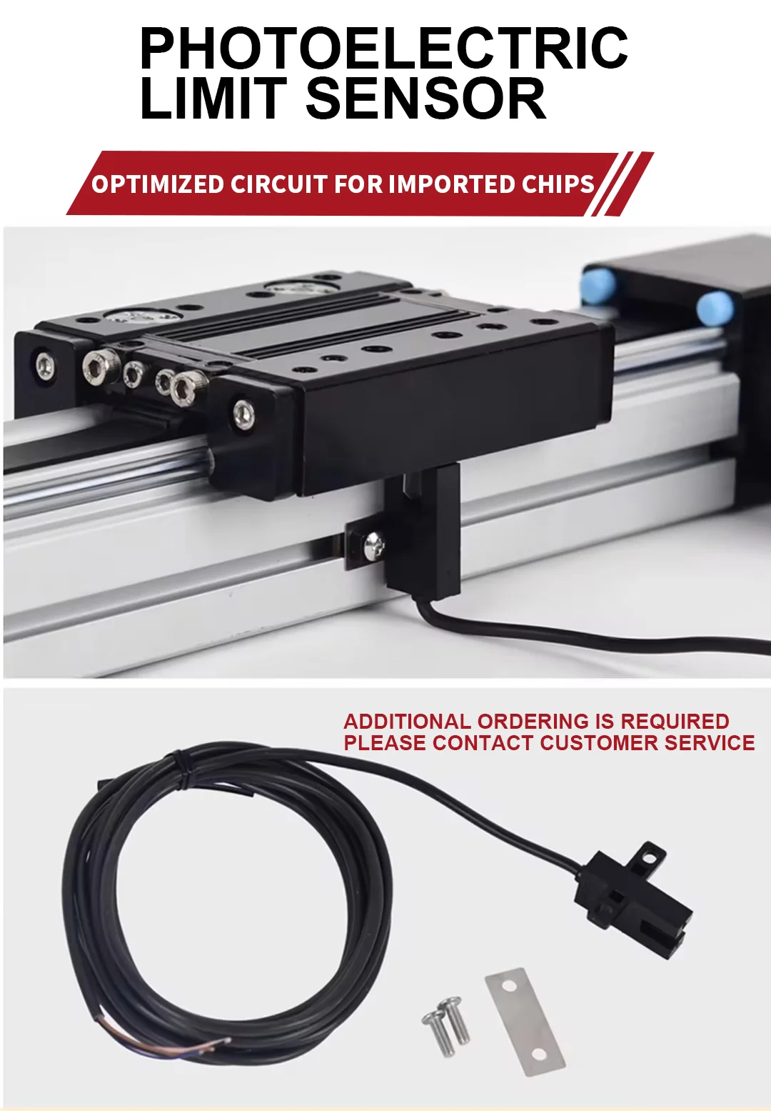 HPVB45 NEMA23 Effektive Fahrhublänge 100–900 mm HTD3M-15 Zahnriemen Linearschlittenführung Bewegungsmodul Schiebetisch CNC – Detail 9