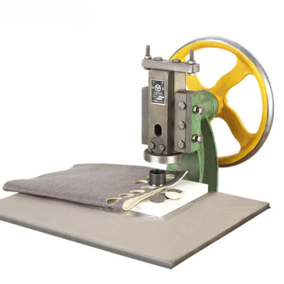 

Hot selling reliable quality manual cutting leather fabric machine