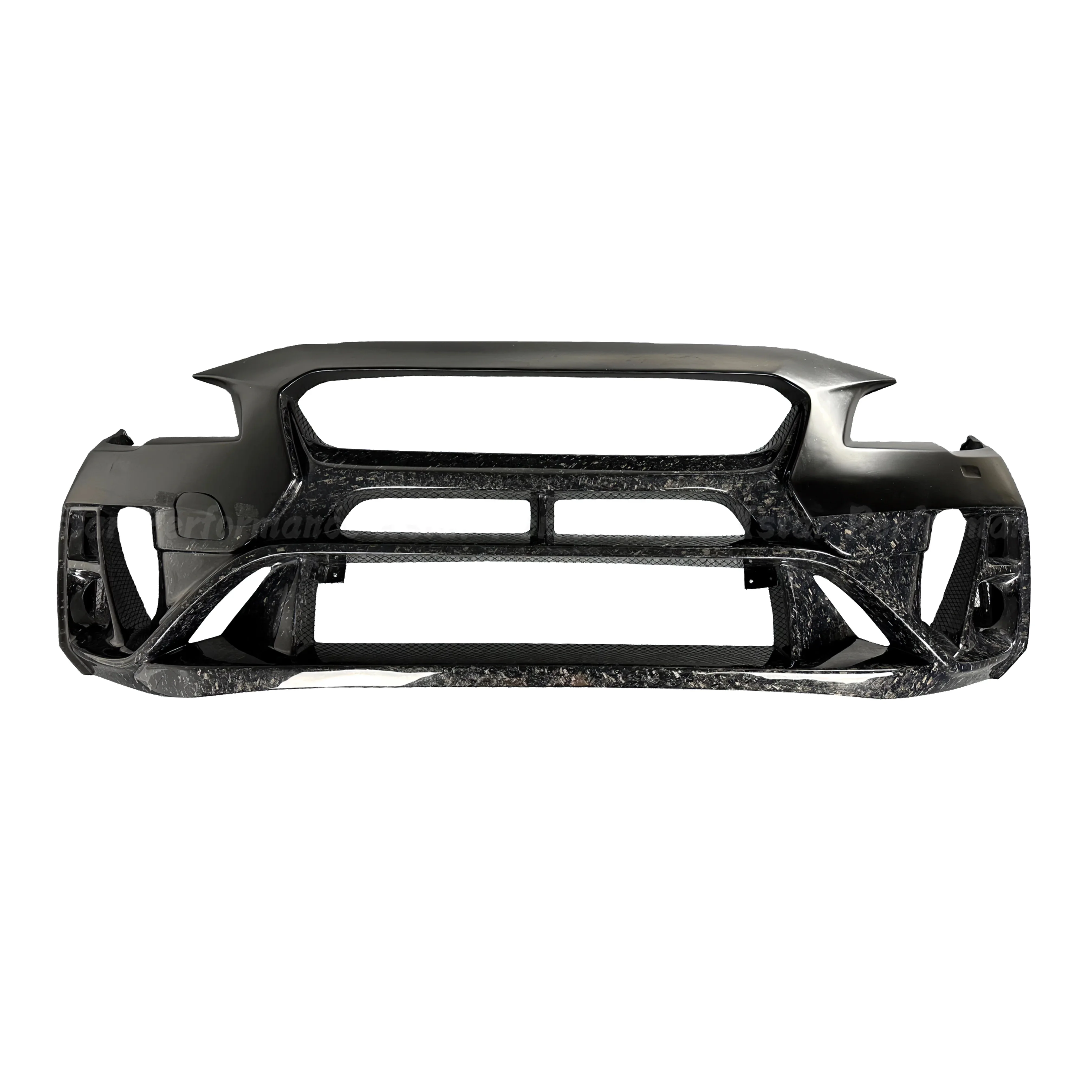 Vari Vrs Style Half Forged Carbon Fiber Front Bumper For Subaru Impreza 11 Vab Vaf Wrx Sti 2015-2021