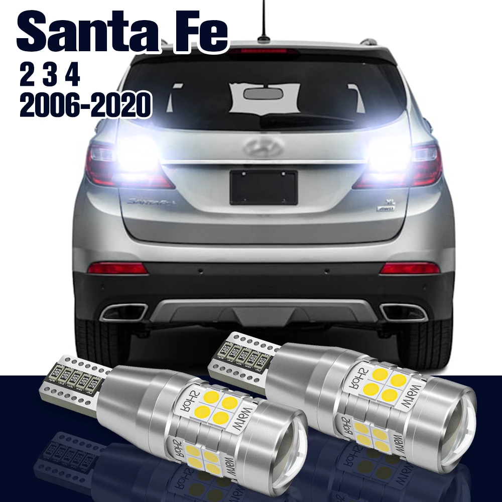 

Reverse Light 2x LED Bulb Backup Lamp For Hyundai Santa Fe 2 3 4 Accessories 2006-2020 2013 2014 2015 2016 2017 2018 2019