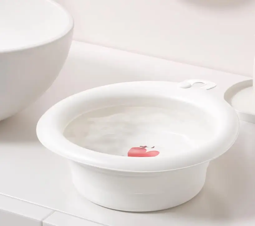 high-quality Baby shower basin, baby can sit and lie down, thick and enlarged bathtub small