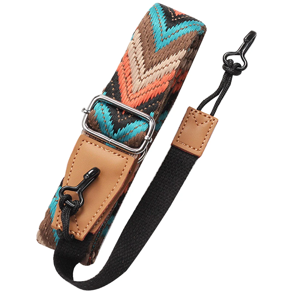 

Durable Dirt-Resistant Nylon Guitar Strap Lightweight Comfortable Ukulele Strap For Electric Folk Classical Bass Guitar