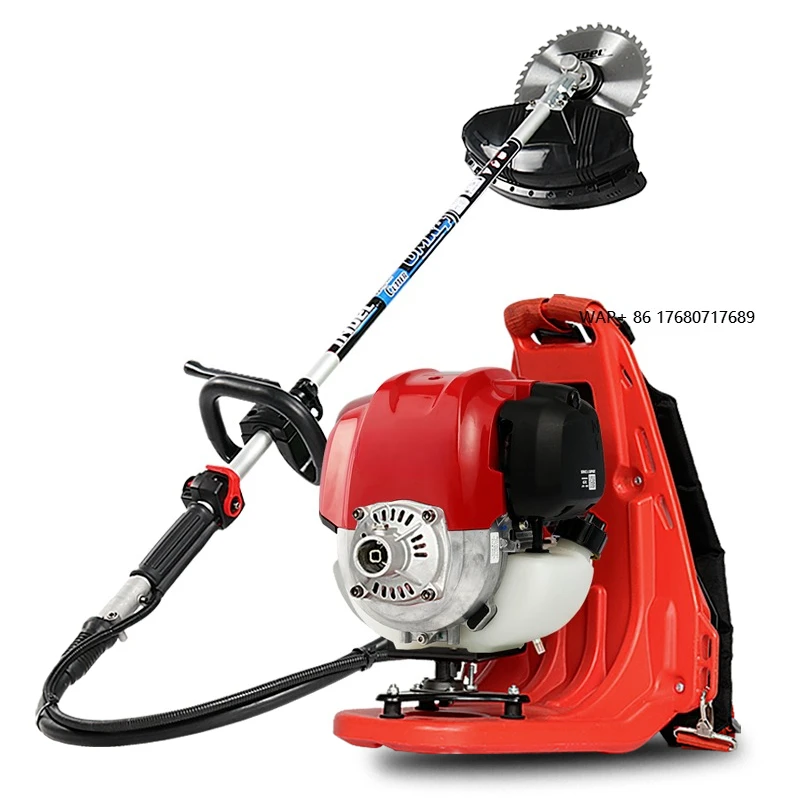 High Quality Petrol Manual Hand Push Brush Cutter Gx50 Grass  47.7cc 4 Stroke Cultivator