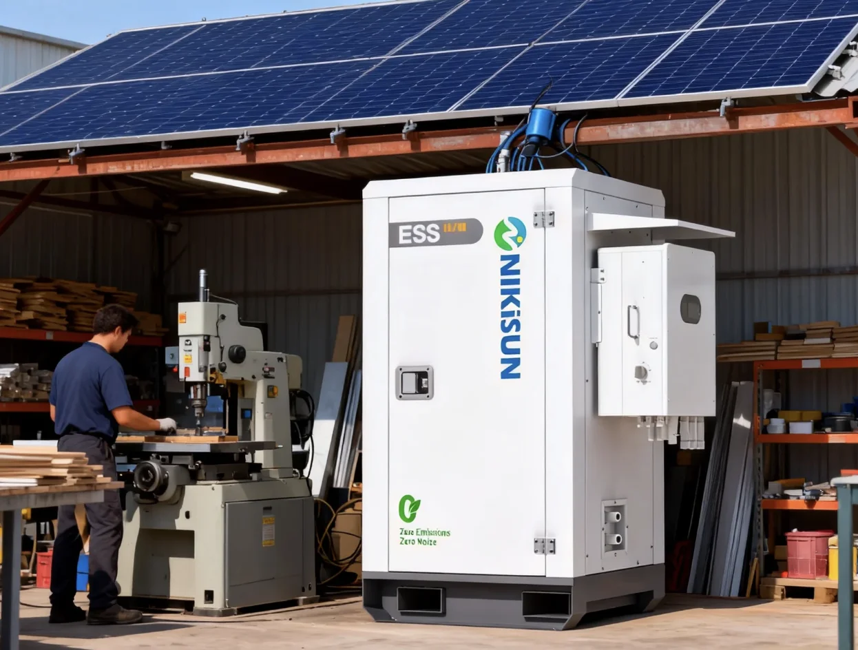 NIKiSUN OEM 30kWh 40kWh Energy Storage Battery System Industrial Commercial ESS Solar Energy Storage Factory Working Energy