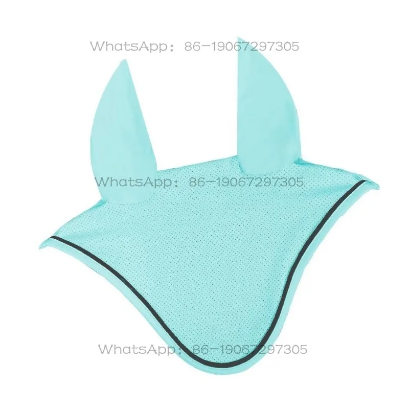 Noise Reducing Horse Ear Bonnet Breathable Equestrian Tack for Show Jumping Multiple Colors Available
