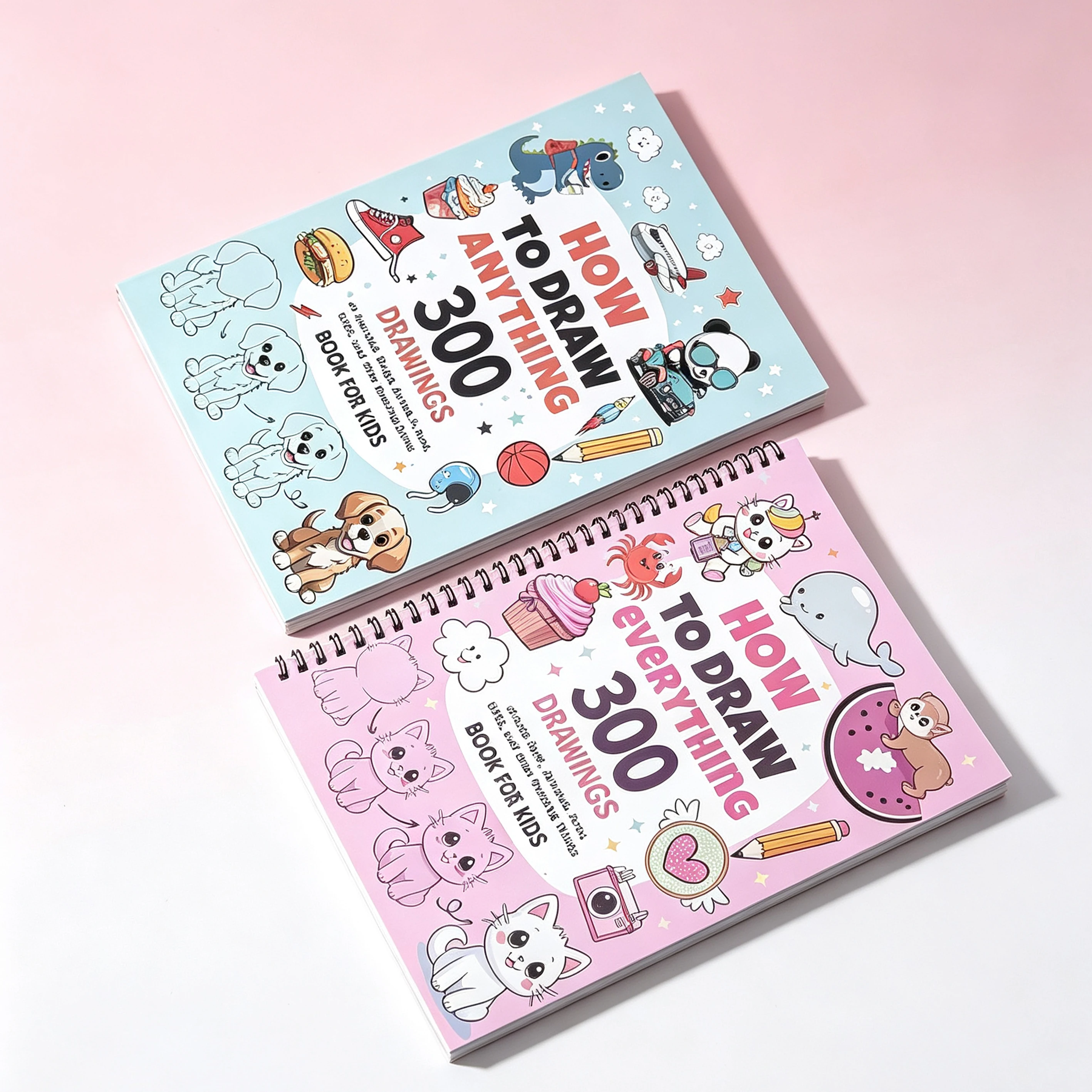 Cloring Book Car/Robot/Animal Various Cute Drawing Book Perfect Gift for Party and Birthday