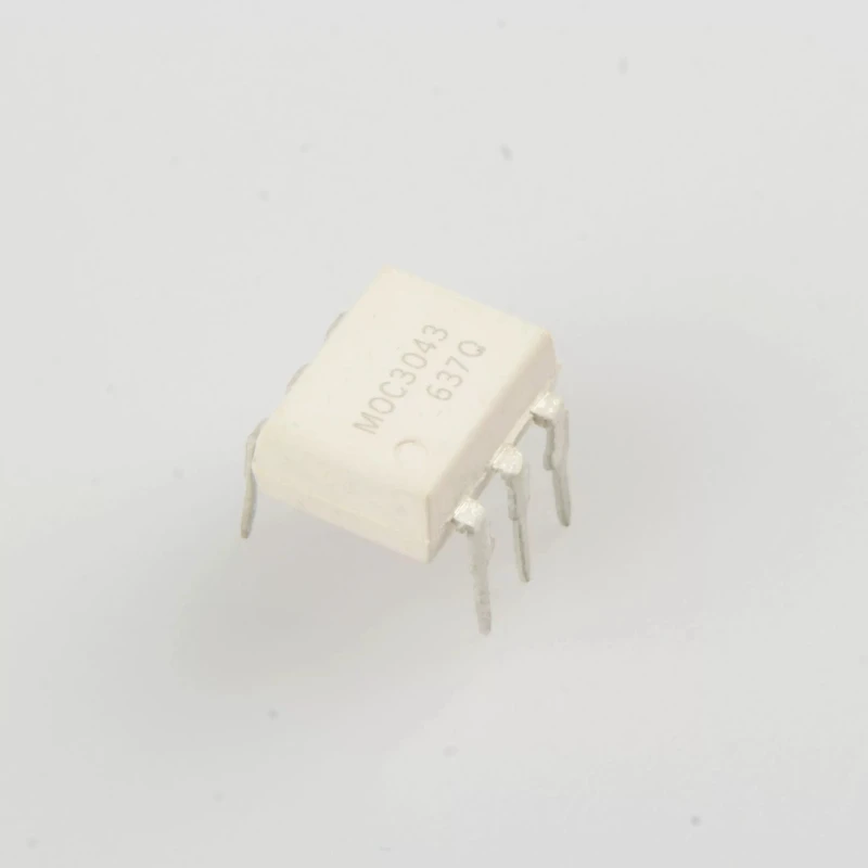 10pcs MOC3043 DIP-6 Zero-Cross Triac Output Optocoupler 600V AC Switch Thyristor Driver Photocoupler BOM List Service