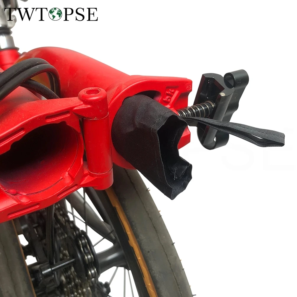 TWTOPSE Folding Bike Dust Cover For Brompton PIKES 3SIXTY Cycling Bicycle Body Protector Frame Hidden Gear Convenient With Bag