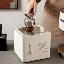 Coffee Grounds Bucket Bar Counter Espresso Machine Powder Residue Storage Box Coffee Knocking Residue Bucket Barista Utensils