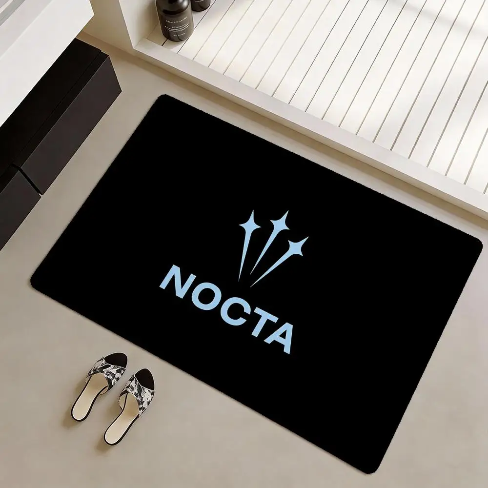 N-NOcTAS Floor Mat Soft Flannel Non-Slip Door Mat - Thickened Rug for Living Room Home Decor