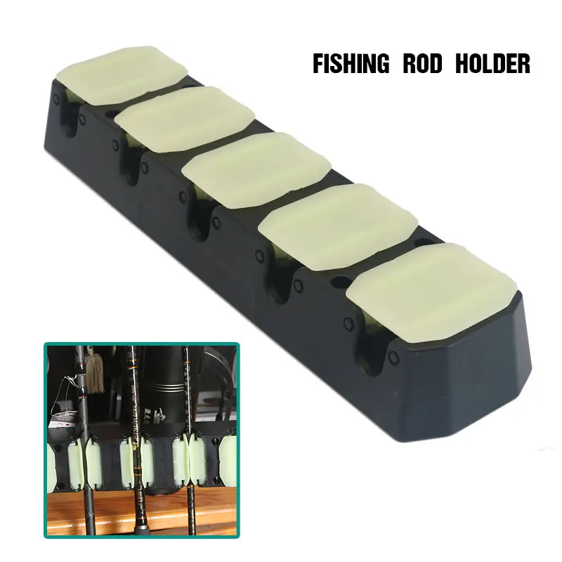 Multi-Functional Wall-Mounted Display Frame Fishing Rods Horizontal Vertical Sub-Pole Storage Net Placement Fishing