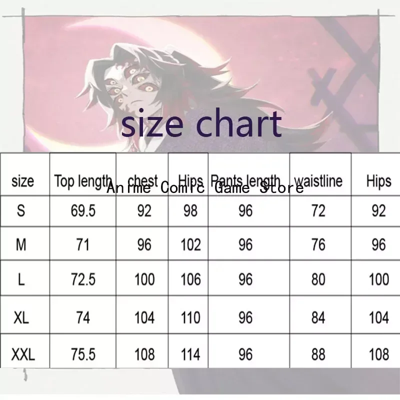 Парики для косплея Kokushibo, тату-наклейки, аниме-кимоно с принтом, Униформа, рубашка, карнавальные костюмы на Хэллоуин для женщин и мужчин