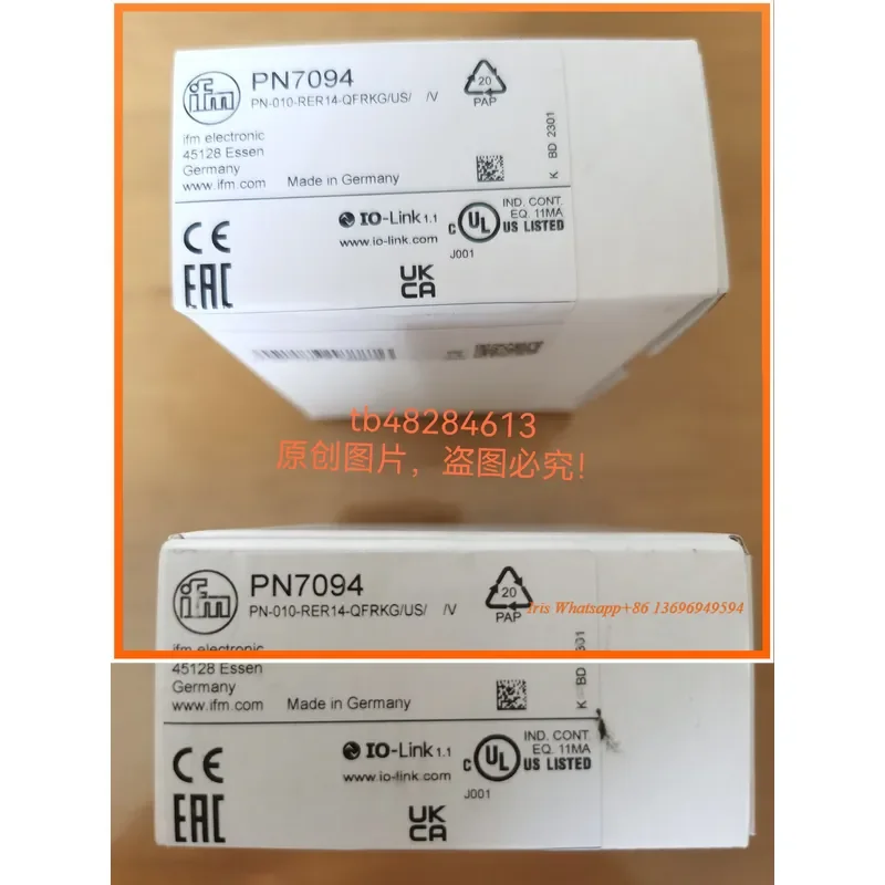 Germany IFM pressure sensor PN7094 7092 7093 7096 spot bargaining