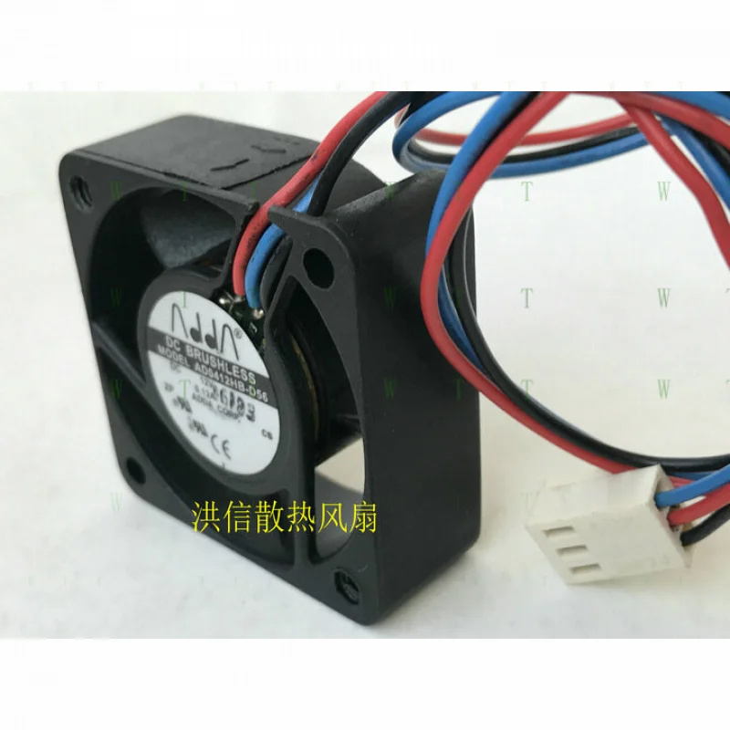 H 1 PCS ADDA  Fan  AD0412HB-D56 DC 12V 0.12A 4015 4CM 3 PIN