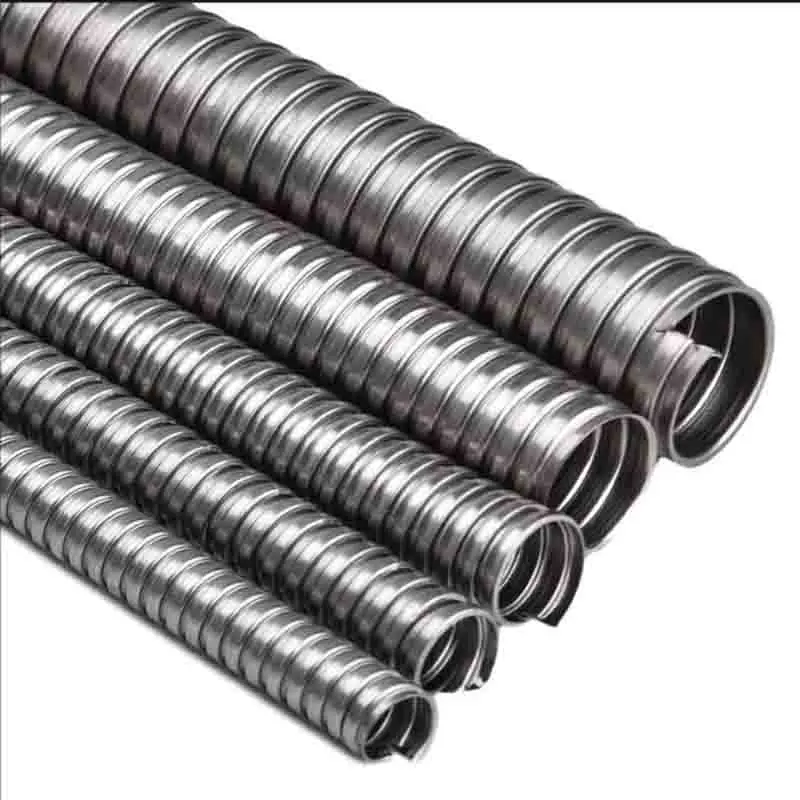 1 Meter Stainless Steel Flexible Cable Hose Tube Soft Pipe Sleeve with 6-51mm Inner Diameter Metal Thread for Cable Protection