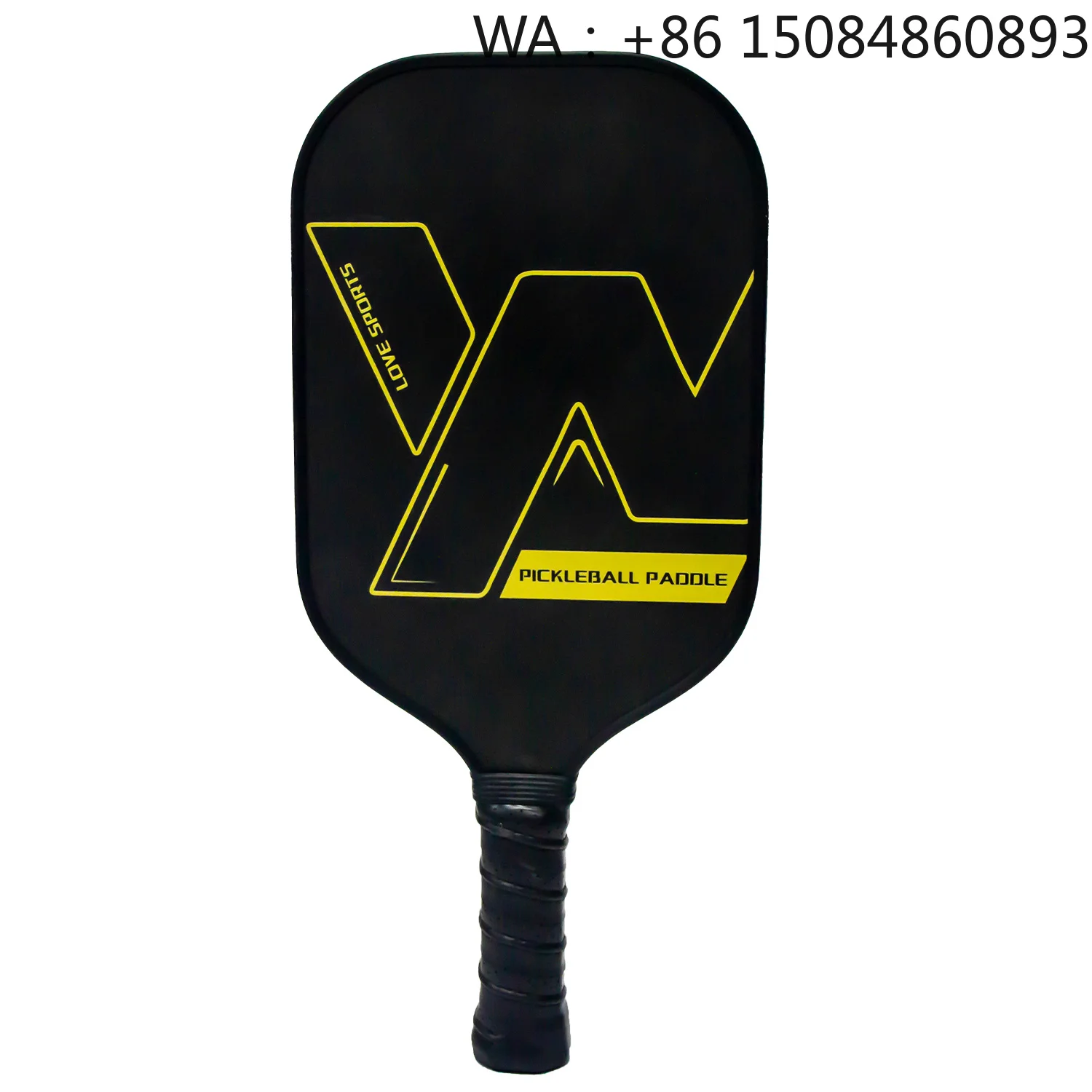 

Full Carbon fiber material pickleball paddle, thermal bonded breathable structure, high toughness frame for indoor outdoor multi
