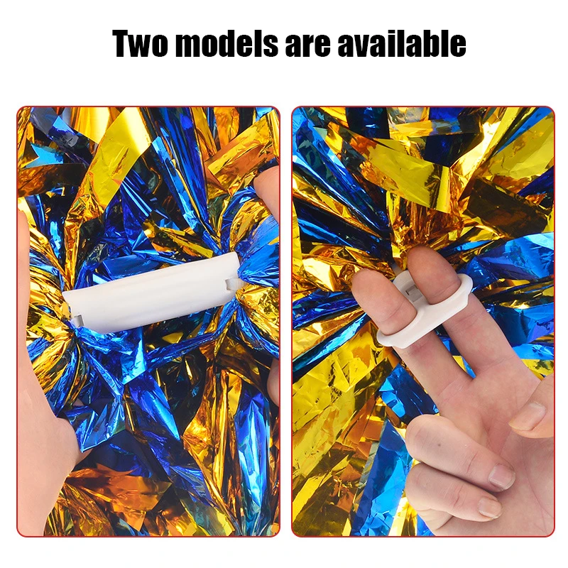 Game Pompoms: Cheap, Practical Cheerleader's Cheering Pom Poms for Sports Matches and Vocal Concerts – Color-Combination Options