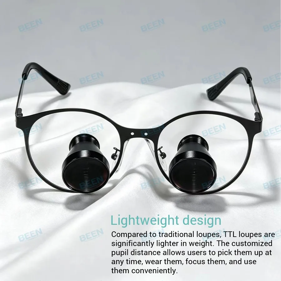 TTL Loupes  2X 3X Customized Dental Embedded Professional Oral Medical Loupes High Definition Coated Optical Lens Clear Imaging