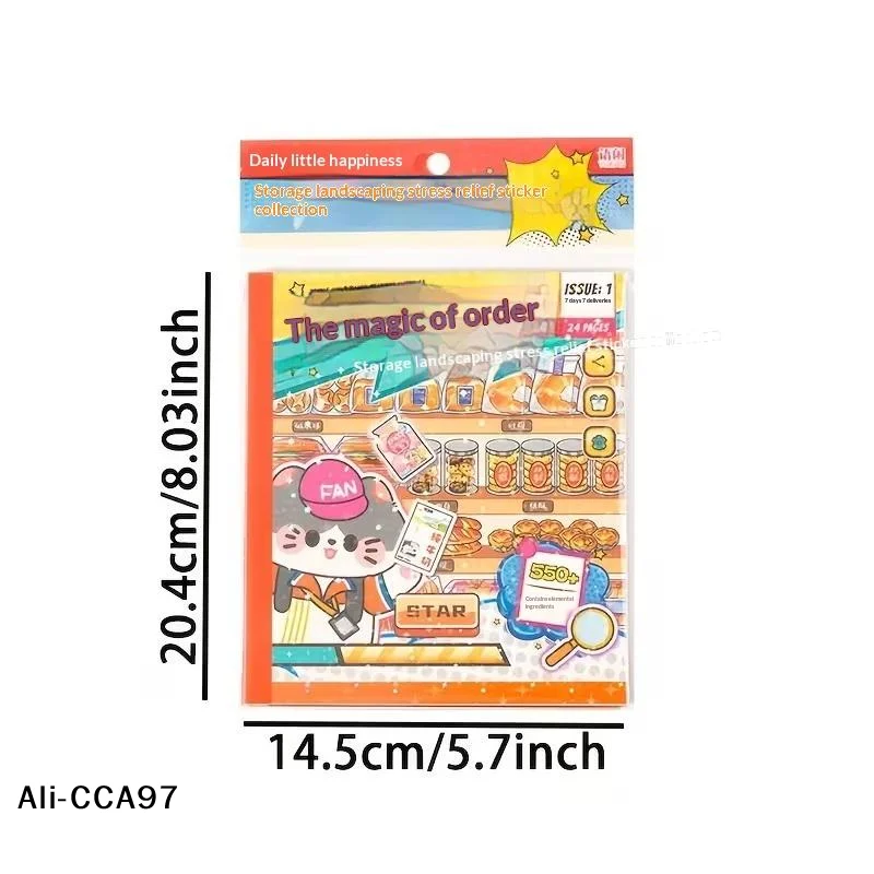 

Набор ретро-стикеров в японском стиле с мультяшными персонажами, 24 шт., для декоративного скрапбукинга, аксессуары для дневников и рукоделия