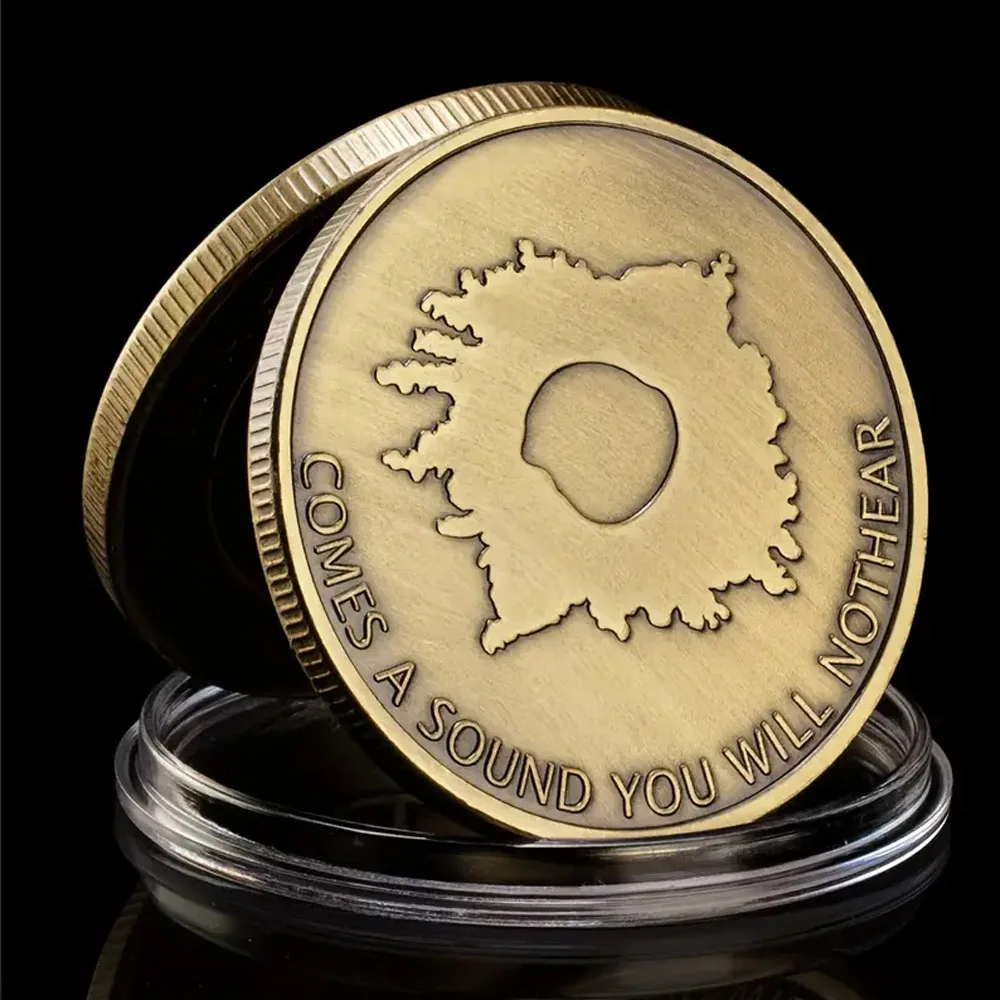 US Army Sniper Challenge Coin From A Place You Will Not See Commemorativbe Coin Comes A Sound You Will Not Hear Military Gifts