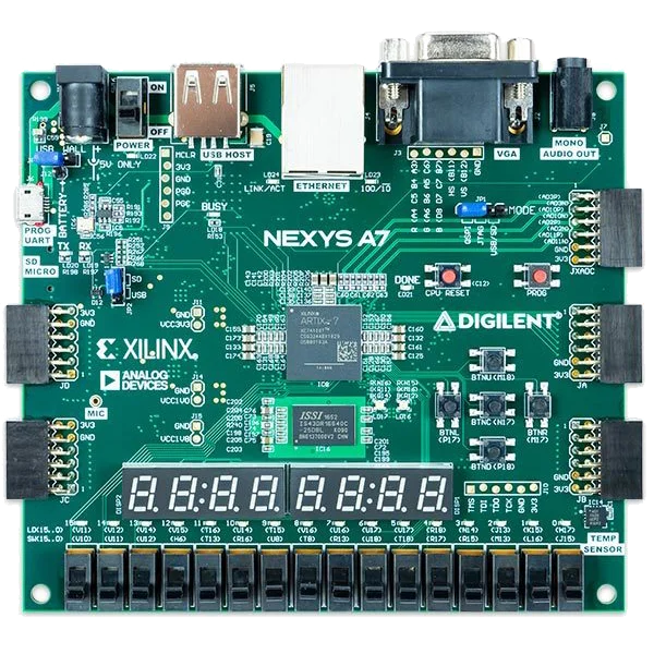 

Nexys A7-100T Xilinx FPGA RISC-V Development Board XUP Digilent