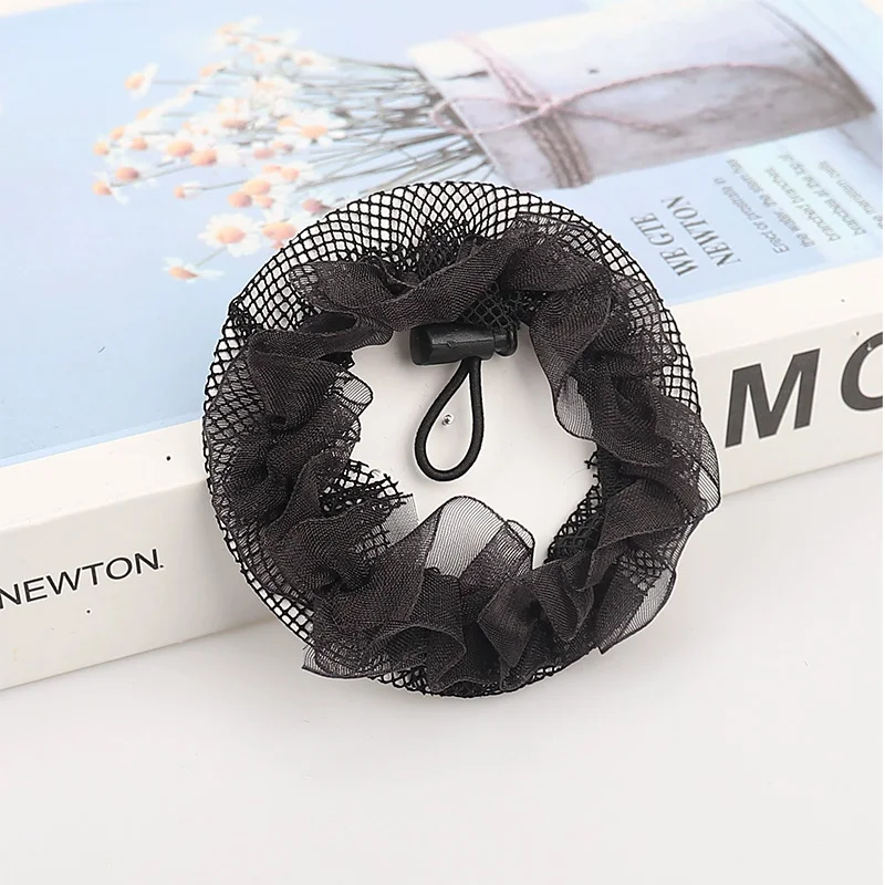 Filet à cheveux élastique en Nylon pour chignon Invisible, réutilisable, adapté aux femmes, chignon de Ballet, entraînement de danse, gymnastique, Fitness en salle, Yoga, Pilates