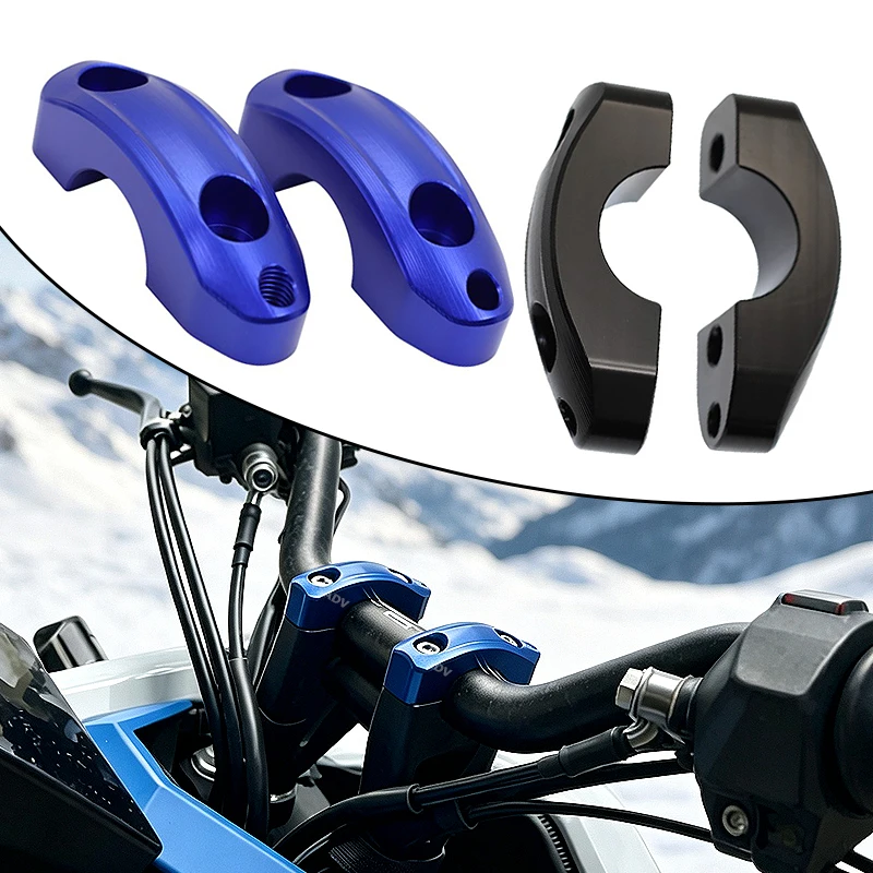 368G Motorcycle Aluminum Handlebar Pressure Clamps Fixed Clips Expansion Function Accessories For 501G ZT 368 G 2024 2025 2026