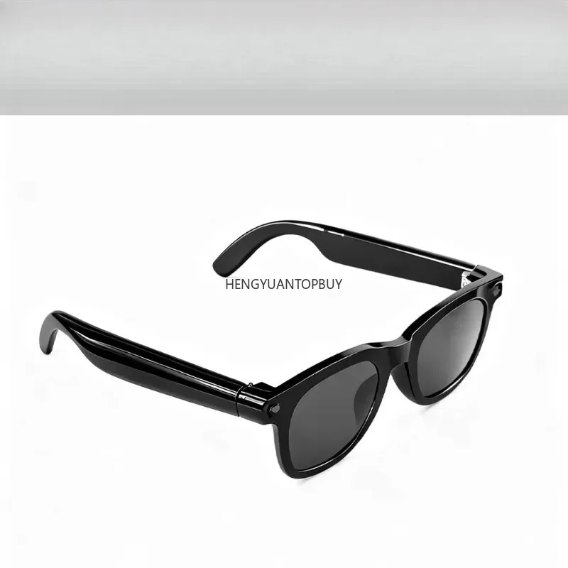 glasses with camera, 4-microphone array, and hardware stabilization