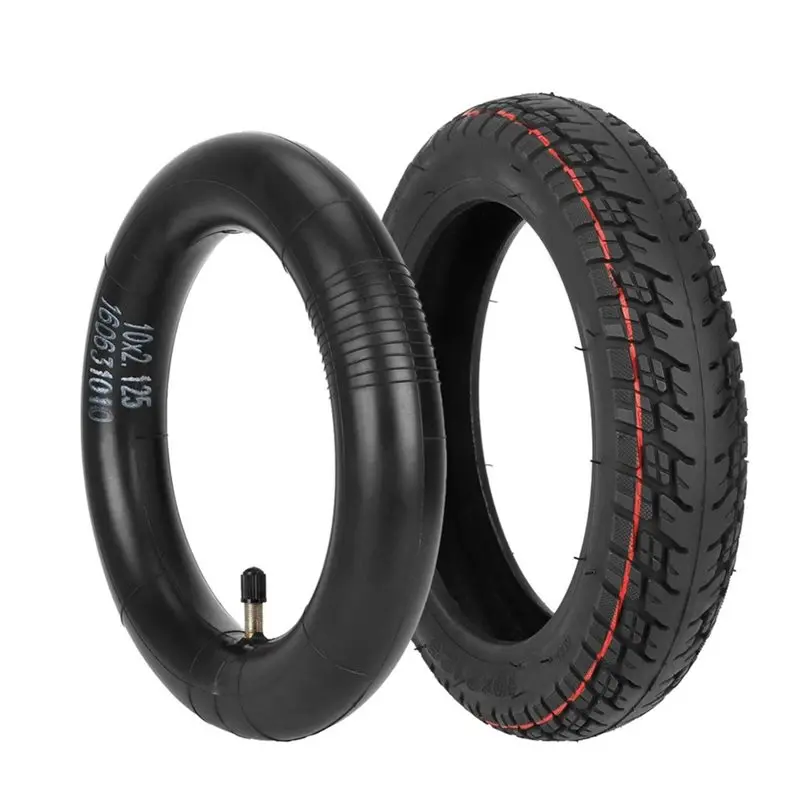 

10X2.125 Inner Tube Outer Tyre 10-Inch Electric Scooter Tire 10 Inch Off Road Tyre For Ninebot F20/F25/F30/F40 Scooter-AT20