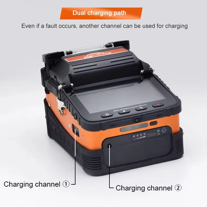 

AI-6C SM&MM Automatic FTTH Fiber Optic Splicing Machine Optical Fiber Fusion Splicer Welding Machine