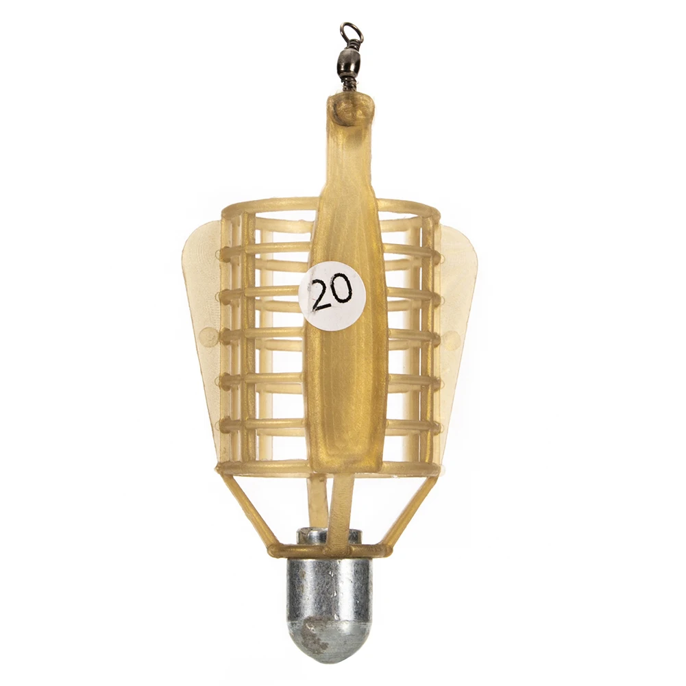 1Pcs Angeln Perlen Feeder Käfig Haken Komponenten Karpfen Köder Käfig Eisen Kopf Stopper Karpfen Perlen Angelgeräte