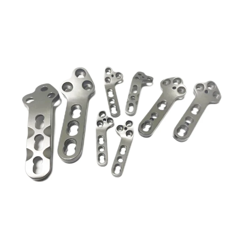 1PC 2.0/2.4/2.7/3.5 Titanium Orthopedic Plate With Locking Thread For Small Animal Pets