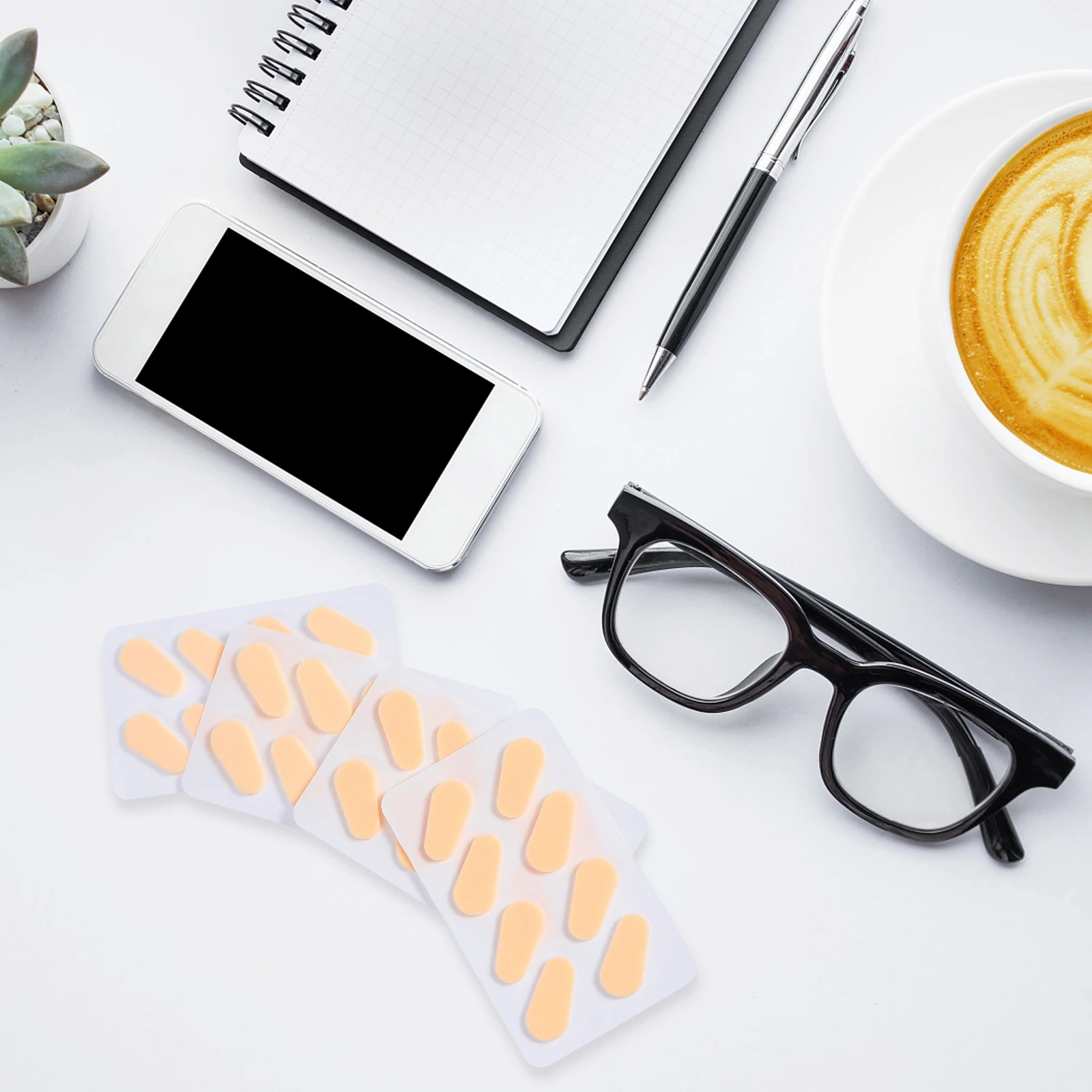 

Губка, стеклянная оправа, подушечки для носа, противоскользящая легкая оправа для очков, сменные губчатые подушечки для носа, аксессуары