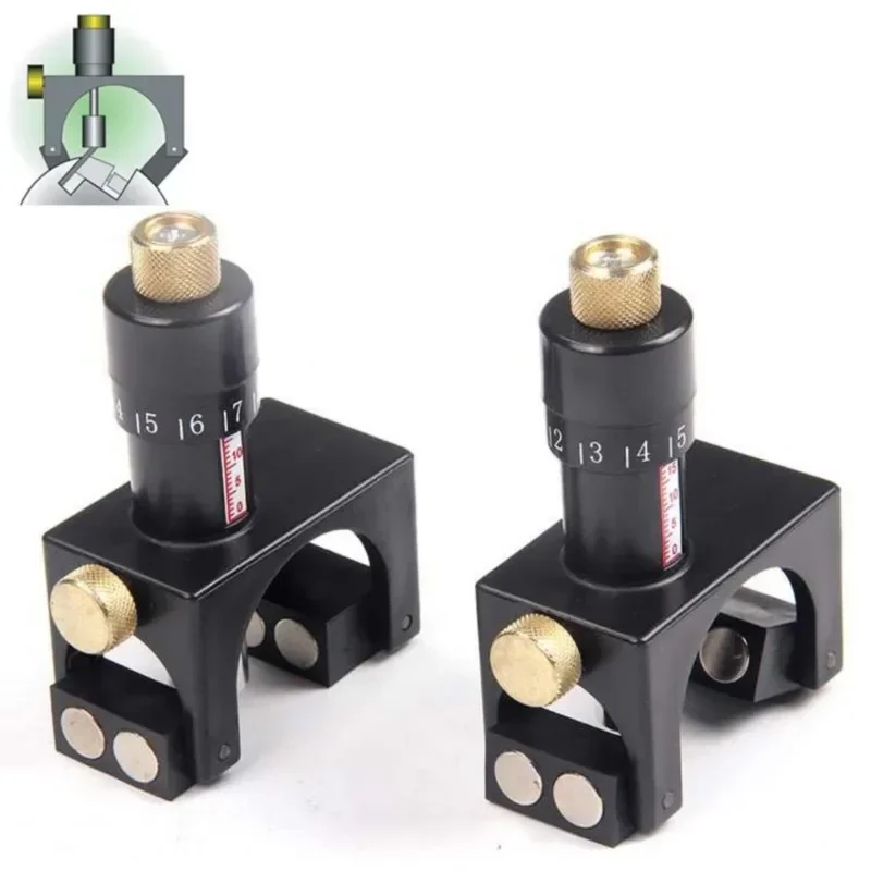 النجارة المغناطيسي المسوي شفرة إعداد الرقصة، قابل للتعديل المغناطيسي المسوي موصل شفرة سكين الورنية الارتفاع ضبط الرقصة مقياس