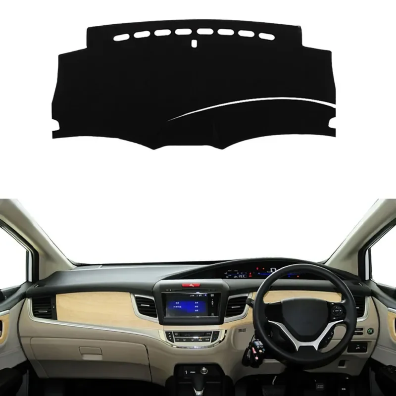 

For Honda Jade 2013–2020 Car Central Control Dashboard Cover Sunshade Non-Slip