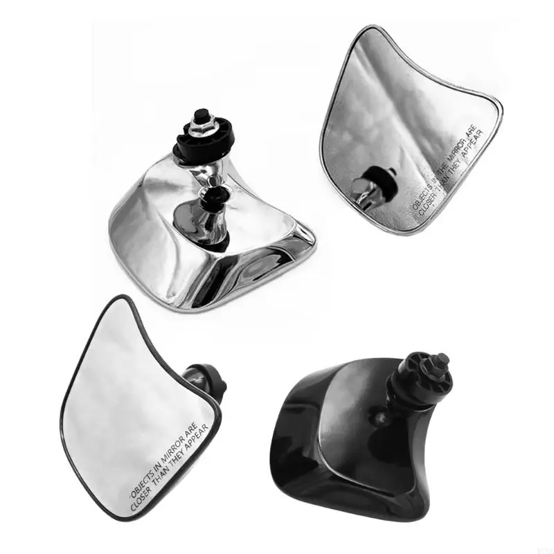 Commuters Friendly Motorcycle Rear View Mirror Adjustable Rotating Handlebar Side Mirror Universal D7YA