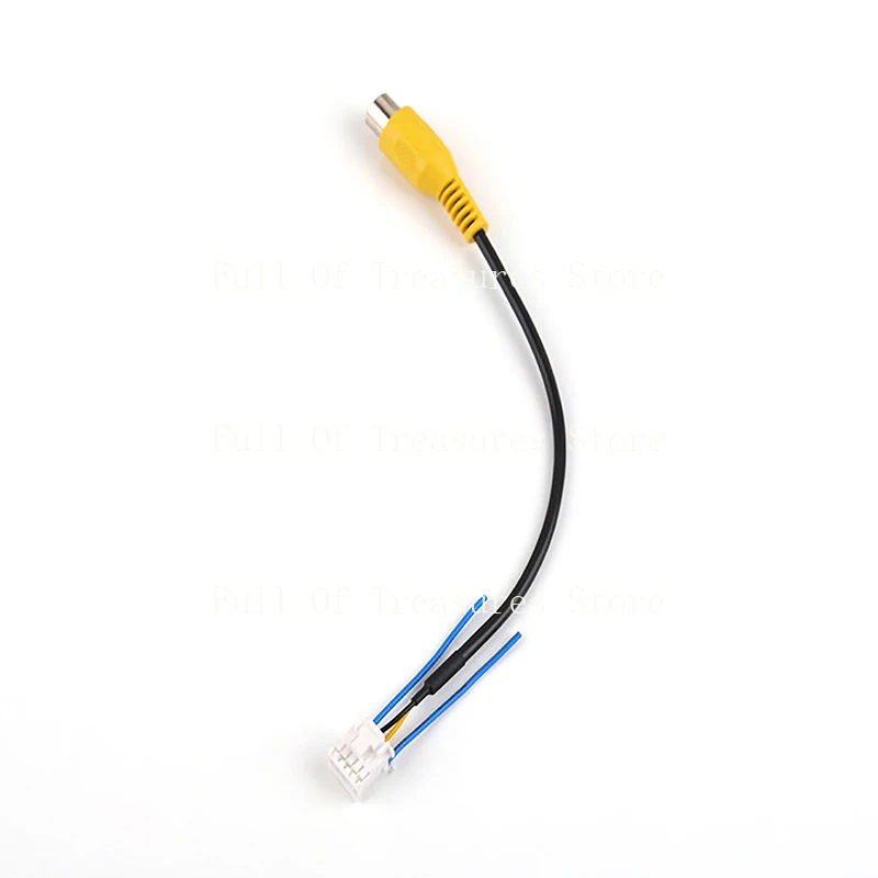 

Car RCA Reversing Rear View Cable Adaptor For Car Stereo Radio DVD 10pin Rear View Backup Camera Cable Connector