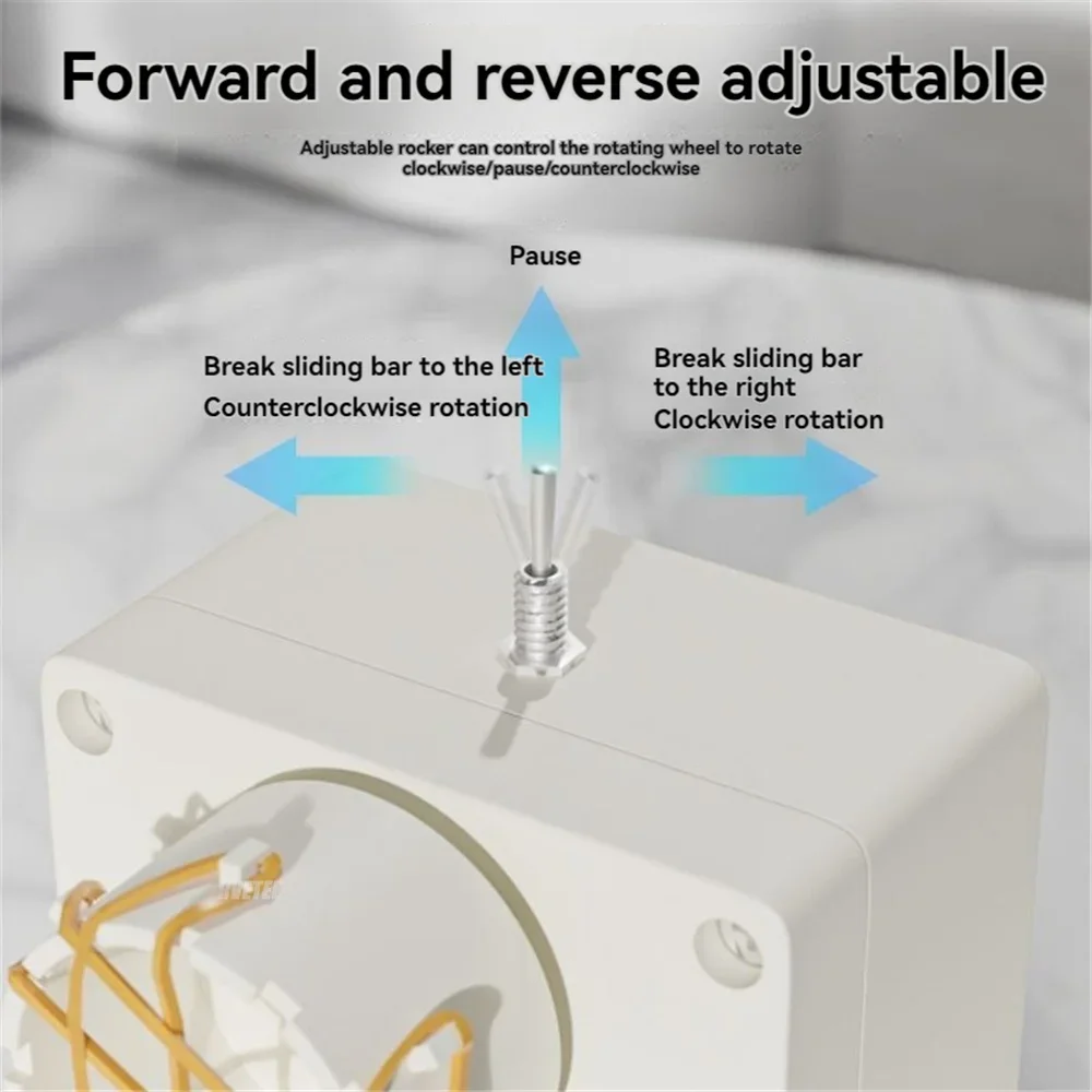 Elektrischer Epoxidharz-Applikator für Angelruten, 0-40 U/min rotierende Klebe- und Wickelmaschine mit verstellbarem Gestell, Epoxidharz-Werkzeug – Detail 4