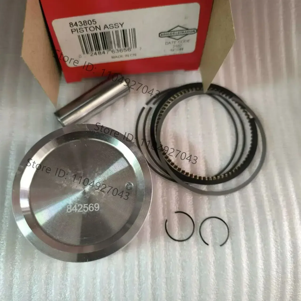 843805 842569 PISTON ASSY FIT 385446 385447 385777 386447 386777 389447 ENGINE